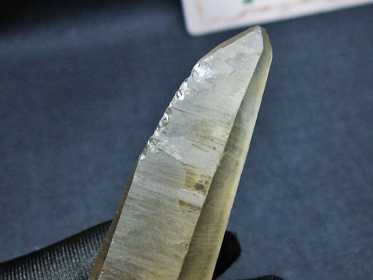 レムリアンシード 水晶 原石 ミナスジェライス州コリント産 ※証明書付き[T641-2041] 3枚目