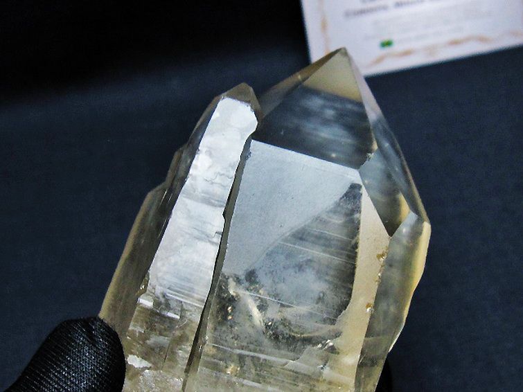 レムリアンシード 水晶 原石 ミナスジェライス州コリント産 ※証明書付き[T641-2049] 3枚目