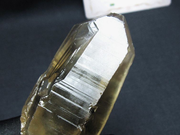 シトリン レムリアンシード水晶 原石 ミナスジェライス州コリント産 ※証明書付き[T641-2091] 3枚目