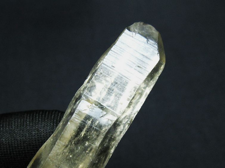 シトリン レムリアンシード水晶 原石 ミナスジェライス州コリント産 ※証明書付き[T641-2098] 2枚目