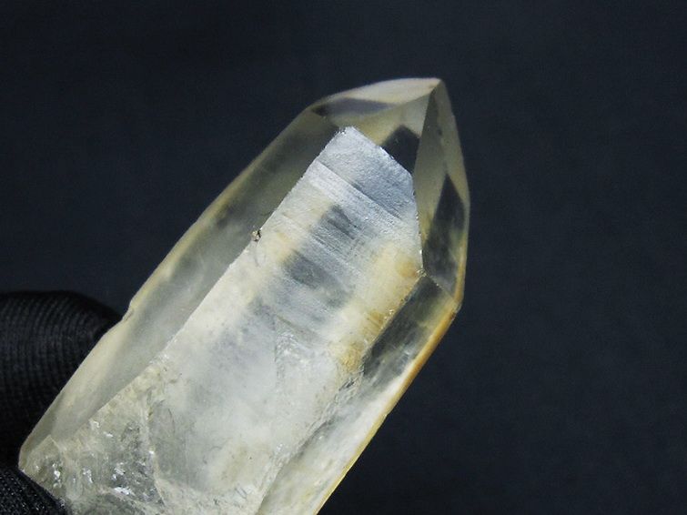 シトリン レムリアンシード水晶 原石 ミナスジェライス州コリント産 ※証明書付き[T641-2150] 3枚目