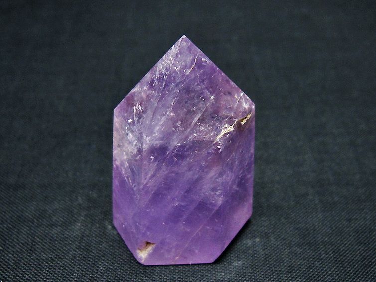 アメジスト 六角柱[T642-6557] 1枚目