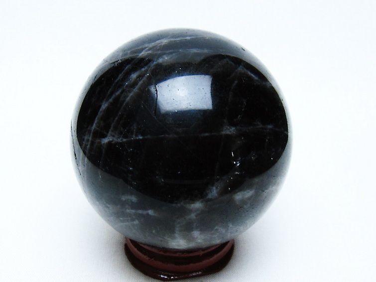 モリオン 純天然 黒水晶 丸玉 62mm [t643-4879] 3枚目