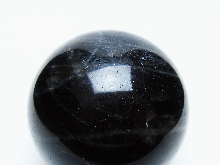 モリオン 純天然 黒水晶 丸玉 58mm [t643-4964] 2枚目