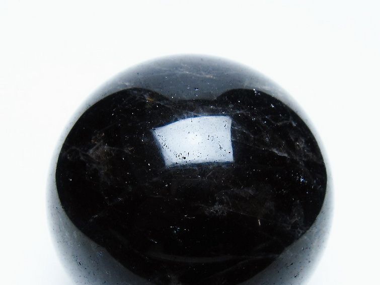 モリオン 純天然 黒水晶 丸玉 63mm [t643-4984] 2枚目