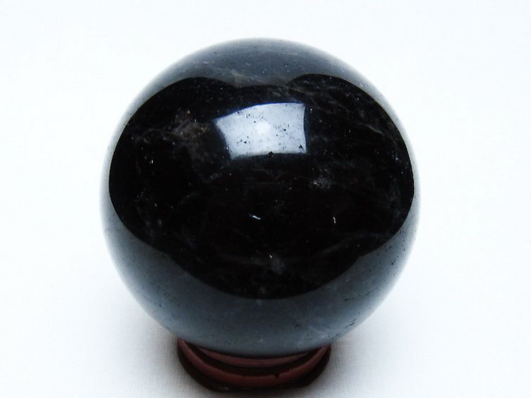 モリオン 純天然 黒水晶 丸玉 63mm [t643-4984] 3枚目