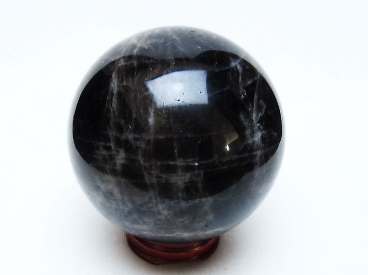 モリオン 純天然 黒水晶 丸玉 71mm [t643-5174] 3枚目