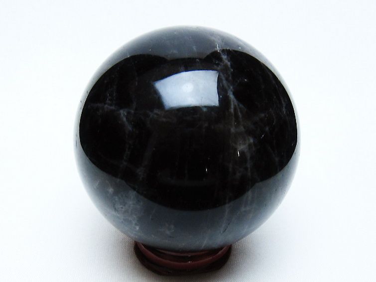 モリオン 純天然 黒水晶 丸玉 71mm [t643-5251] 3枚目