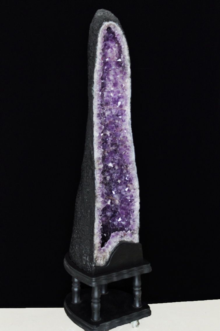66.8Kg ブラジル産 アメジストドーム 同梱不可 (特大品) [t659-1791] 3枚目