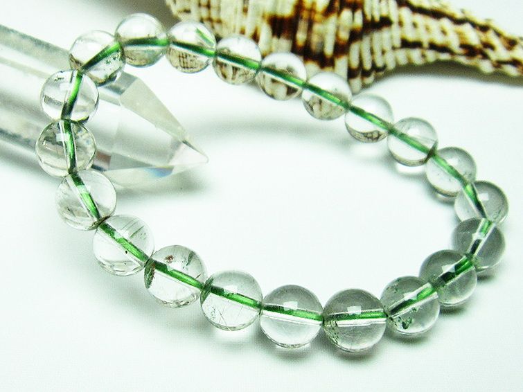 ガーデン水晶ルチル ブレスレット 9mm [T660-1726] 1枚目