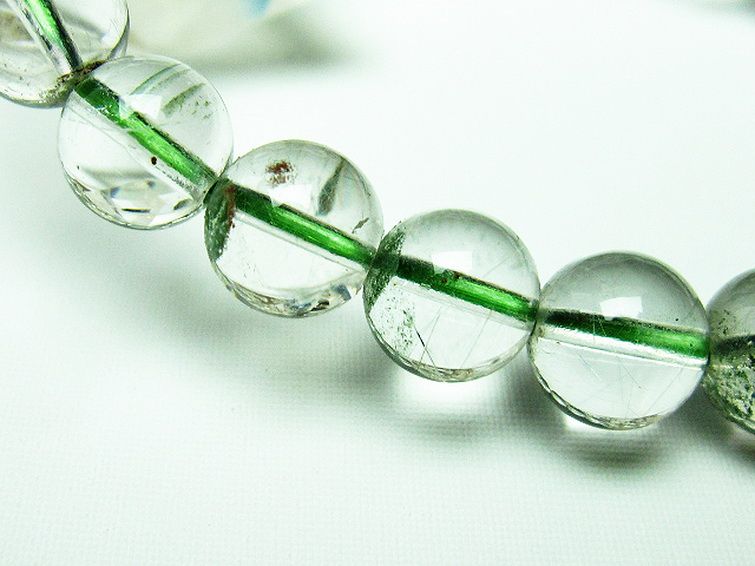 ガーデン水晶ルチル ブレスレット 9mm [T660-1726] 2枚目