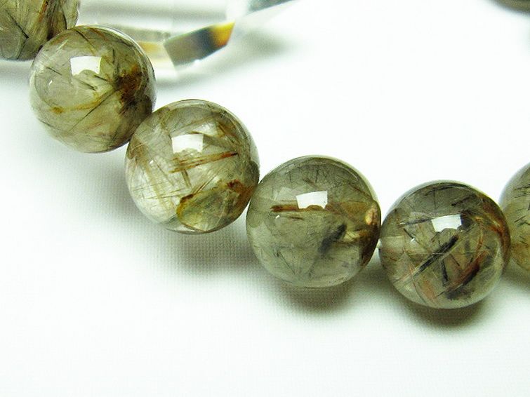 タイチンフラワー水晶 ブレスレット 12mm [T660-1780] 2枚目