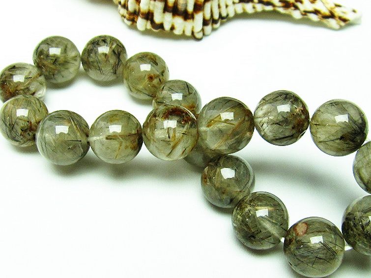 タイチンフラワー水晶 ブレスレット 12mm [T660-1780] 3枚目