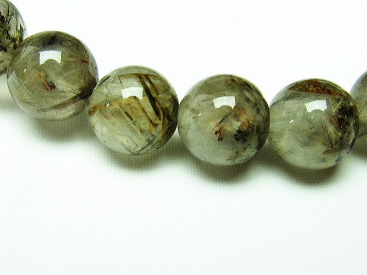 タイチンフラワー水晶 ブレスレット 9mm [T660-1798] 2枚目