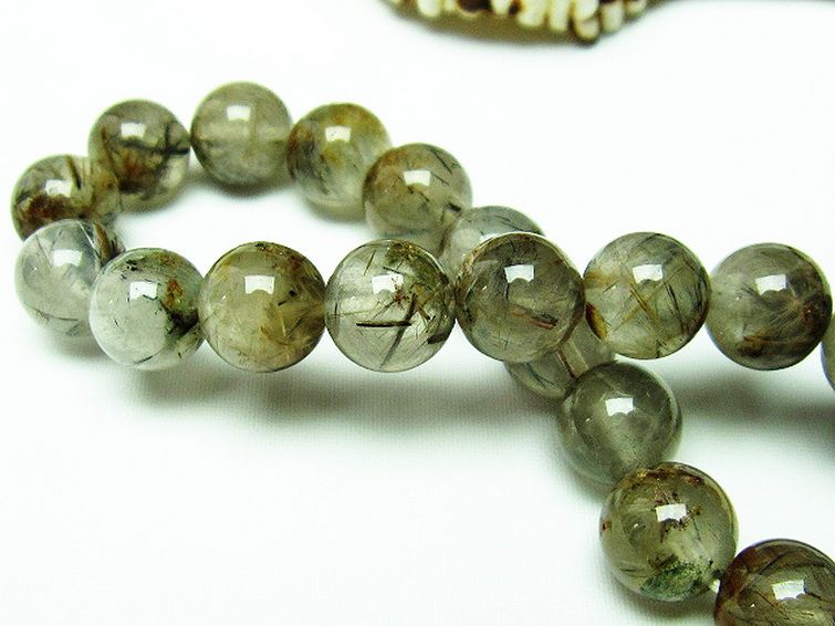 タイチンフラワー水晶 ブレスレット 9mm [T660-1798] 3枚目