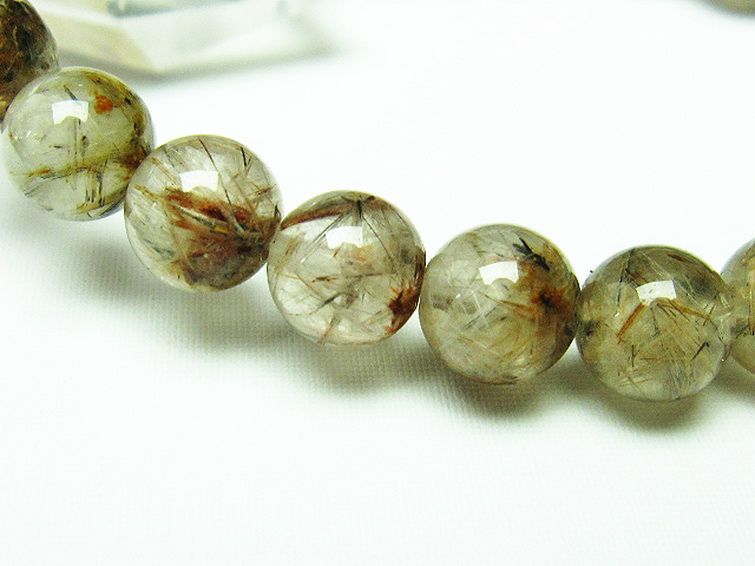 タイチンフラワー水晶 ブレスレット 8mm [T660-1809] 2枚目