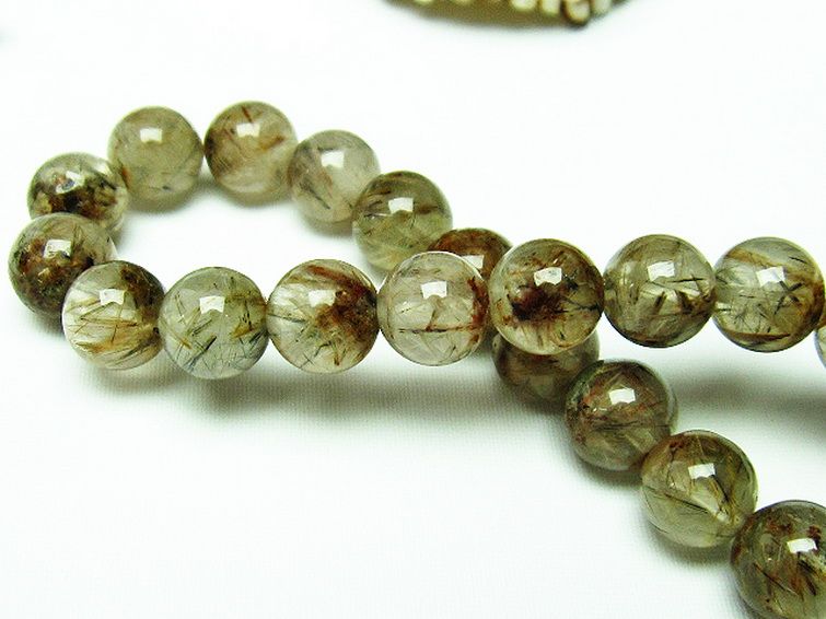 タイチンフラワー水晶 ブレスレット 8mm [T660-1809] 3枚目