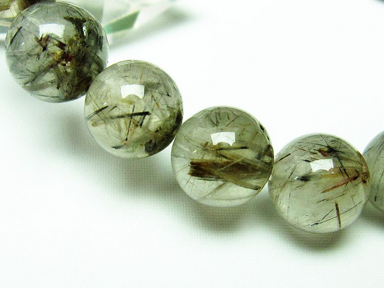 タイチンフラワー水晶 ブレスレット 11mm [T660-1845] 2枚目