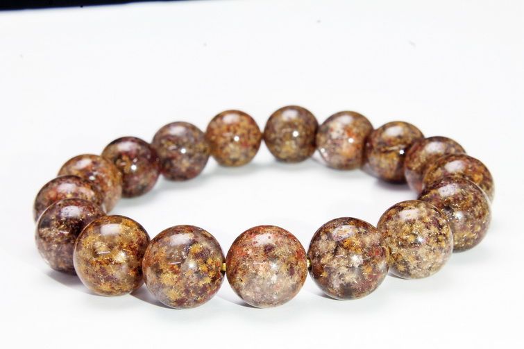 タイチンフラワー水晶 ブレスレット 12mm [t660-1857] 1枚目