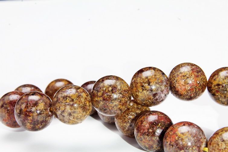 タイチンフラワー水晶 ブレスレット 12mm [t660-1857] 2枚目