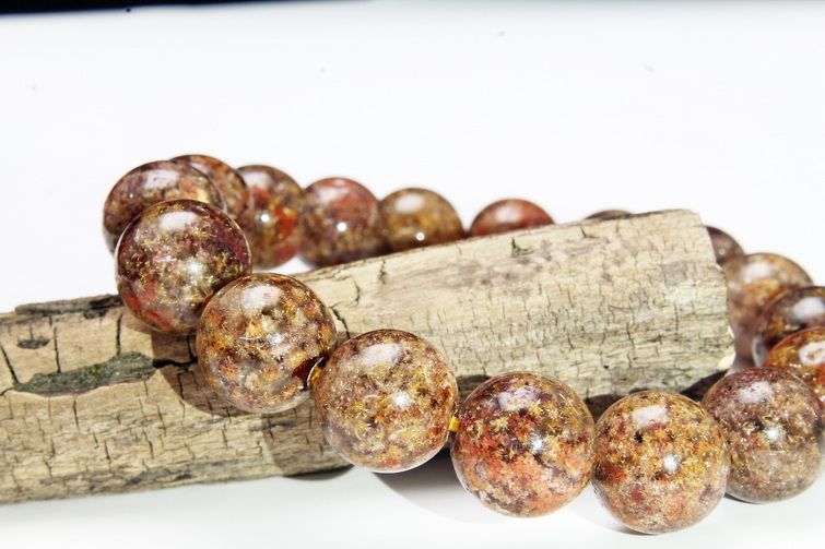 タイチンフラワー水晶 ブレスレット 12mm [t660-1861] 3枚目