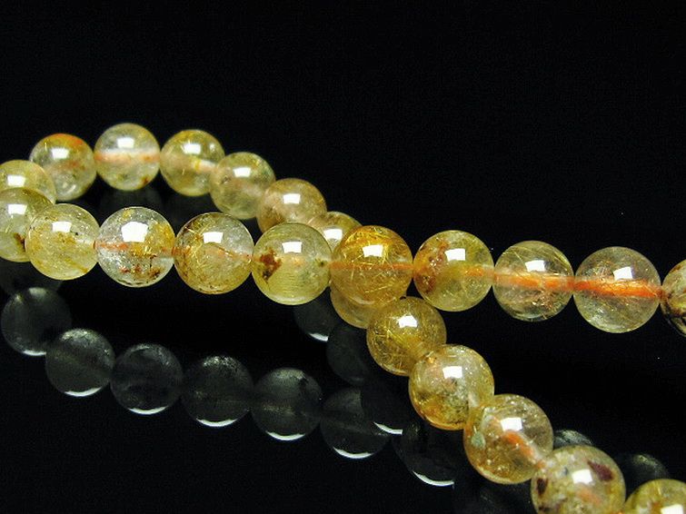 タイチンフラワー水晶 ブレスレット 7mm [t660-2061] 2枚目