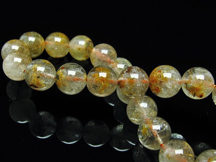 タイチンフラワー水晶 ブレスレット 9mm [t660-2154] 2枚目