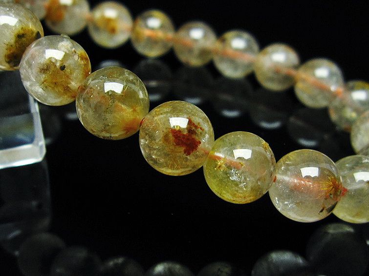 タイチンフラワー水晶 ブレスレット 9mm [t660-2154] 3枚目