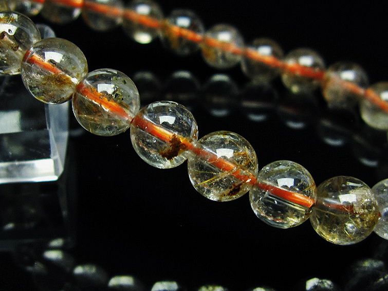 タイチンフラワー水晶 ブレスレット 8mm [t660-2175] 3枚目