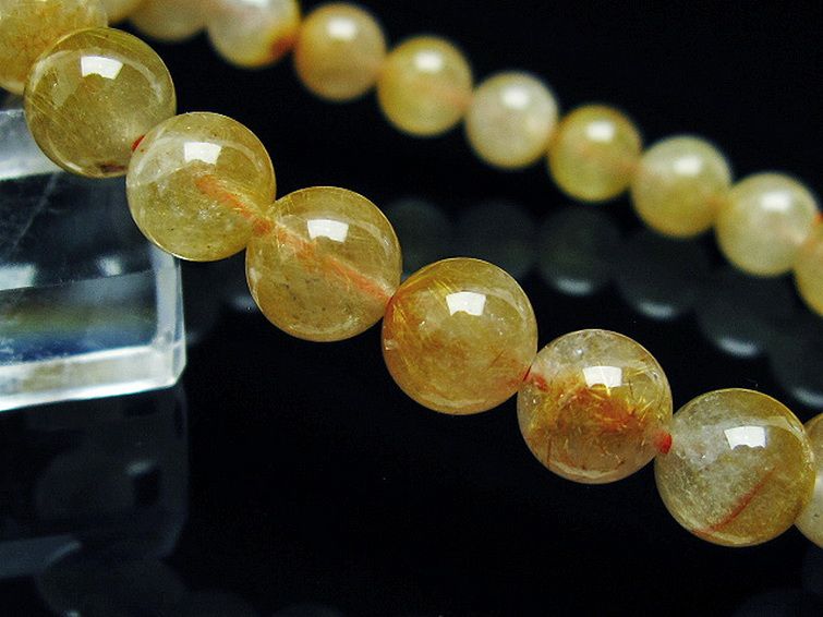 タイチンフラワー水晶 ブレスレット 8mm [t660-2214] 3枚目