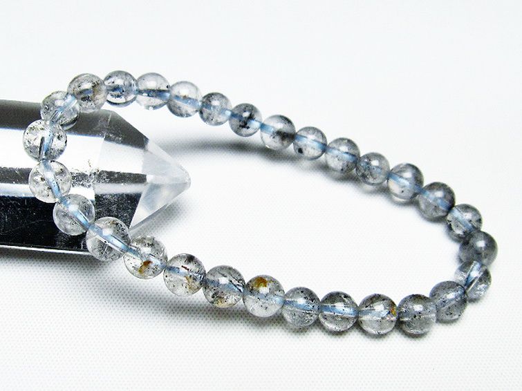 ブルーファントム ブレスレット 6mm [t664-686] 1枚目