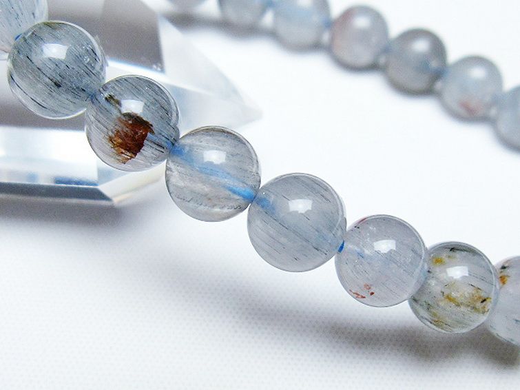 トルマリンルチル ブレスレット 8mm [t664-974] 3枚目