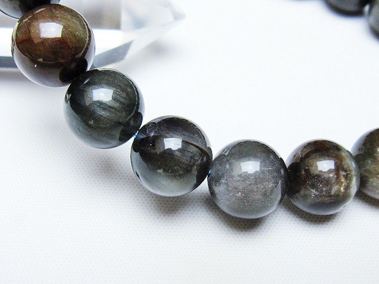 トルマリンルチル ブレスレット 11mm [t664-995] 3枚目