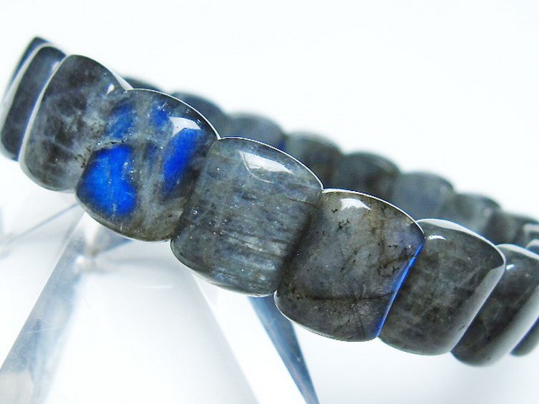 ラブラドライト バングル [t666-1470] 1枚目