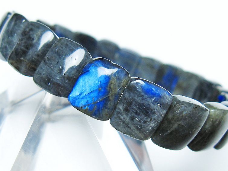 ラブラドライト バングル [t666-1487] 3枚目