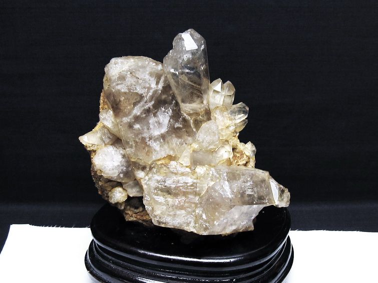 1.2Kg レムリアンシード水晶クラスター[T668-7635] 1枚目