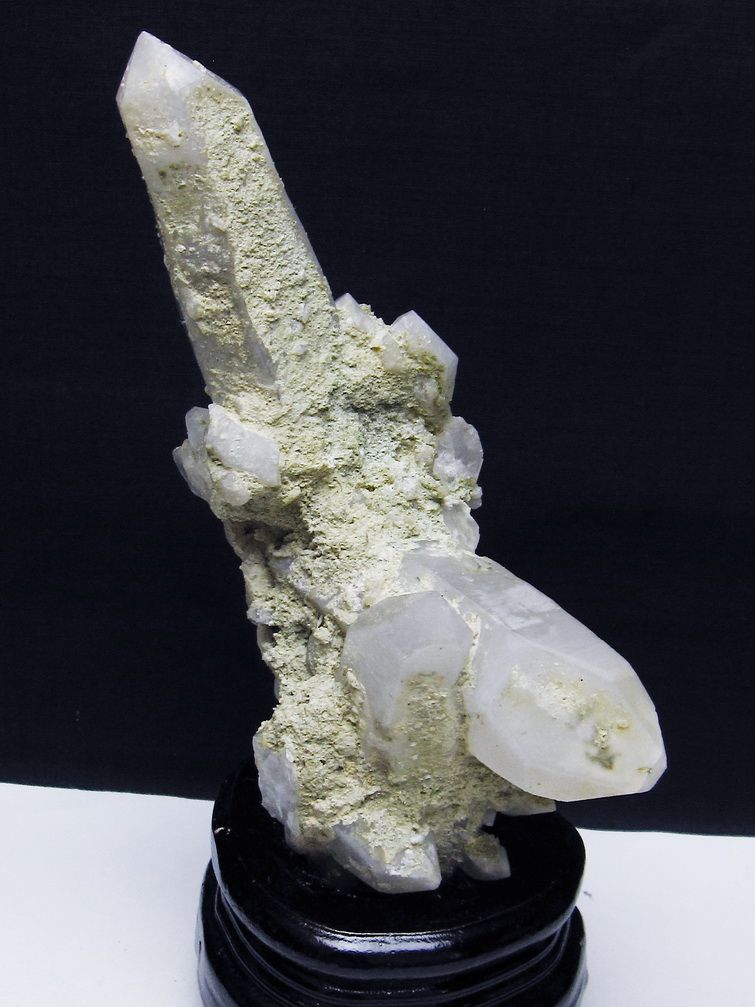 トルマリン入り ヒマラヤ水晶クラスター[T668-7850] 1枚目