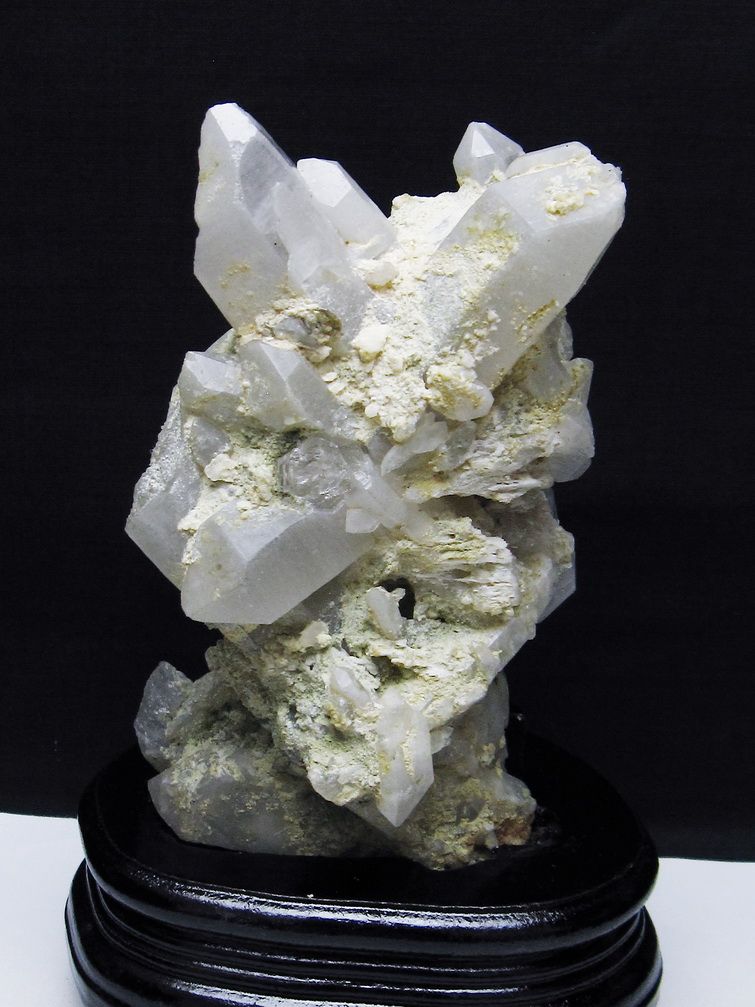 トルマリン入り ヒマラヤ水晶クラスター[T668-7853] 1枚目