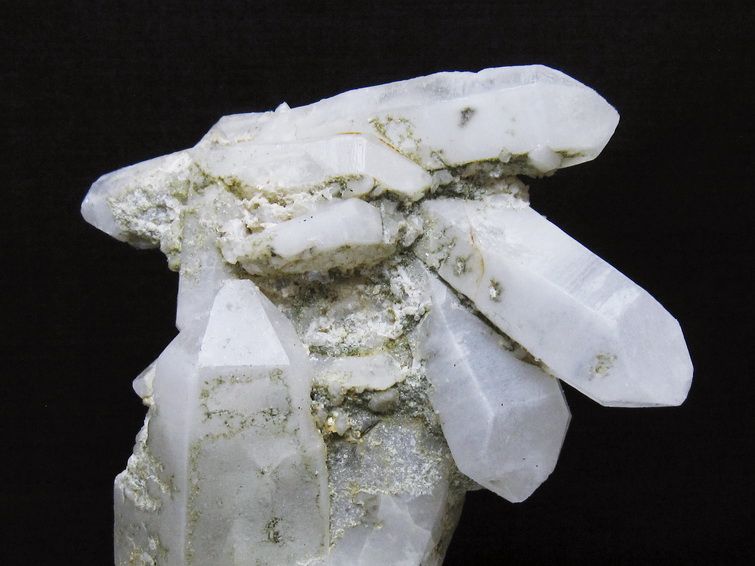 1Kg トルマリン入り ヒマラヤ水晶クラスター[T668-7856] 3枚目