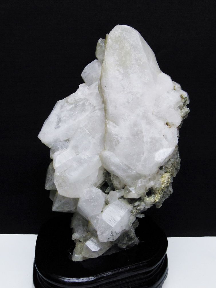 1.4Kg トルマリン入り ヒマラヤ水晶クラスター[T668-7864] 1枚目