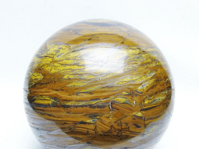 2.7Kg アイアンタイガーアイ 丸玉 125mm [t671-6361] 2枚目