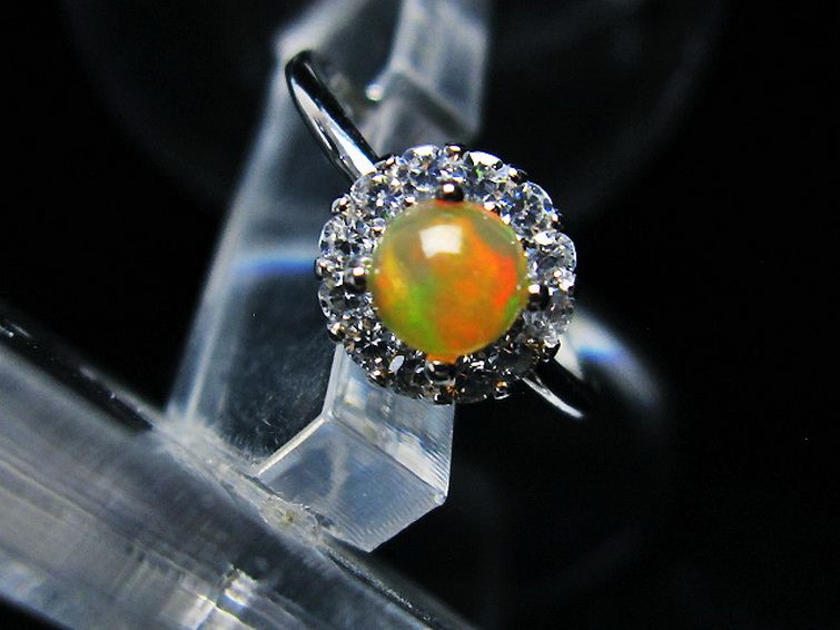 プレシャスオパール 指輪 (14号) [t674-2516] 2枚目