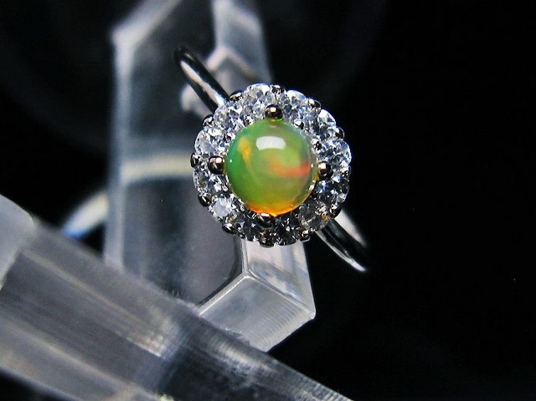 プレシャスオパール 指輪 (15号) [t674-2561] 2枚目