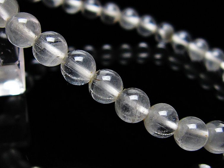 ガーデン水晶ファントム ブレスレット 5mm [t676-1218] 3枚目