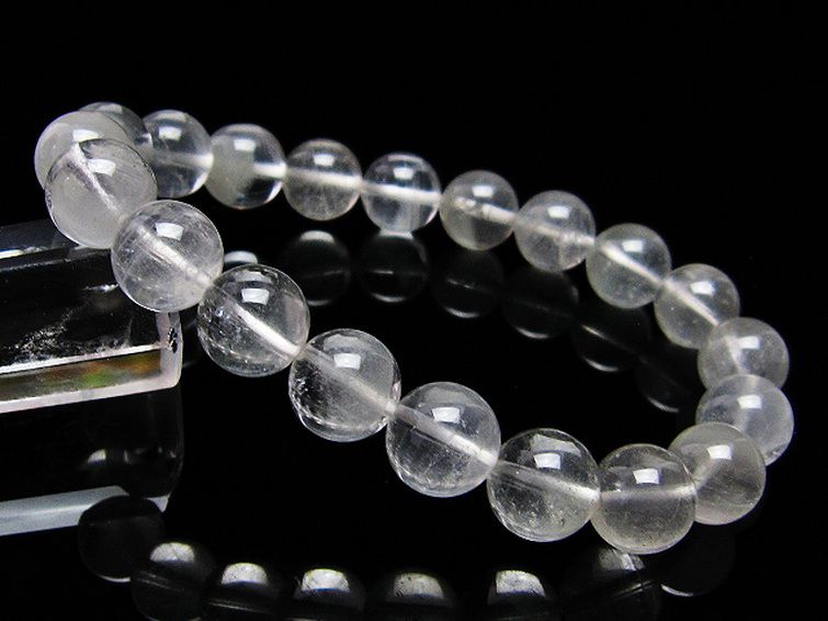 ガーデン水晶ファントム ブレスレット 10mm [T676-1334] 1枚目