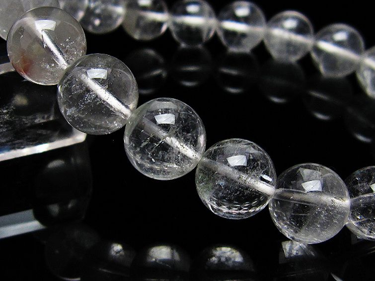 ガーデン水晶ファントム ブレスレット 11mm [T676-1371] 3枚目