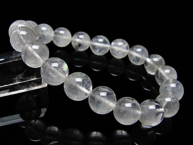 ガーデン水晶ファントム ブレスレット 11mm [T676-1374] 1枚目