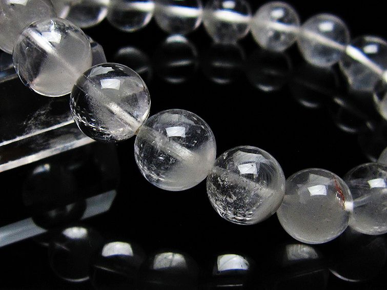 ガーデン水晶ファントム ブレスレット 11mm [T676-1376] 3枚目