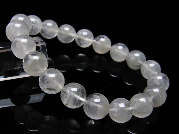 ガーデン水晶ファントム ブレスレット 11mm [T676-1428] 1枚目