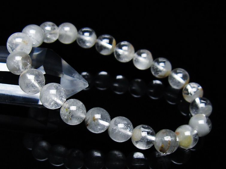 ガーデン水晶ファントム ブレスレット 9mm [T676-1734] 1枚目